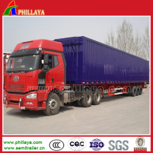 China Yangzhou Cimc Fabricação Van Cargo Enclosed Trailer